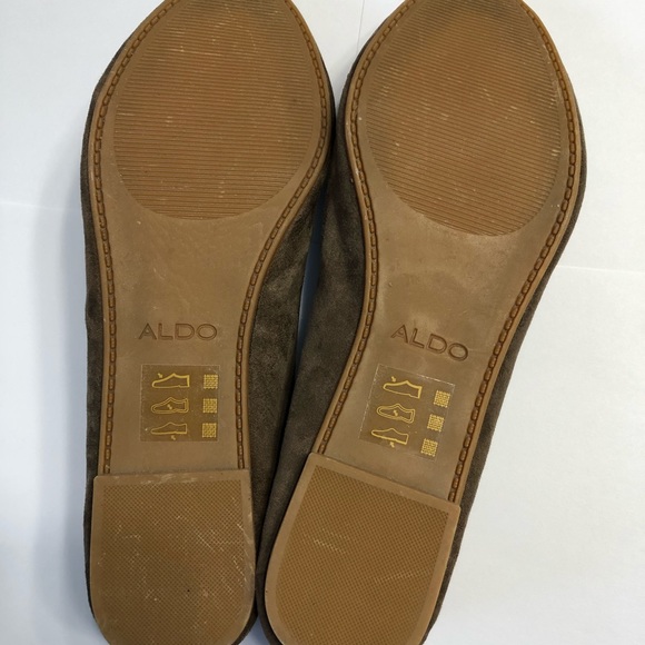 NEW Aldo | Suede Studded Ballet Flats - Picture 4 of 4